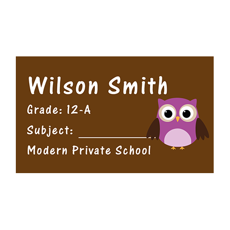 Book Labels 092 - Pack of 40