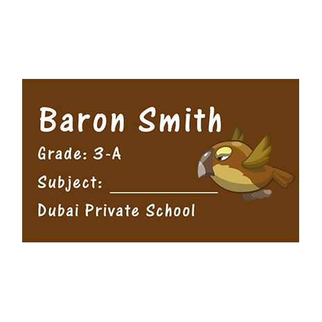 Book Labels 094 - Pack of 40