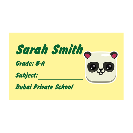 Book Labels 098 - Pack of 40