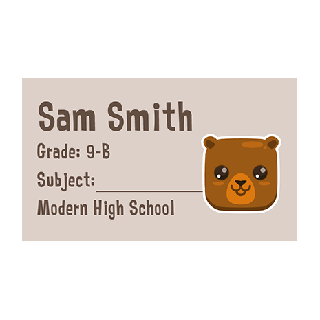 Book Labels 105 - Pack of 40