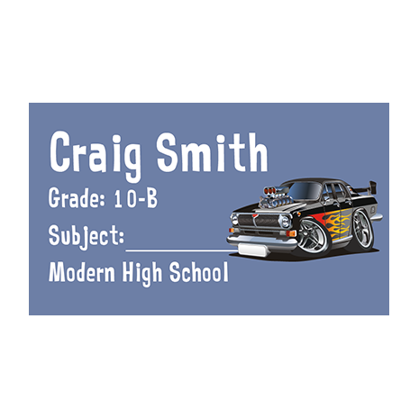 Book Labels 107 - Pack of 40