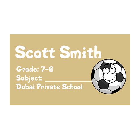 Book Labels 124 - Pack of 40