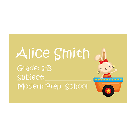 Book Labels 131 - Pack of 40