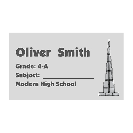 Book Labels 141 - Pack of 40