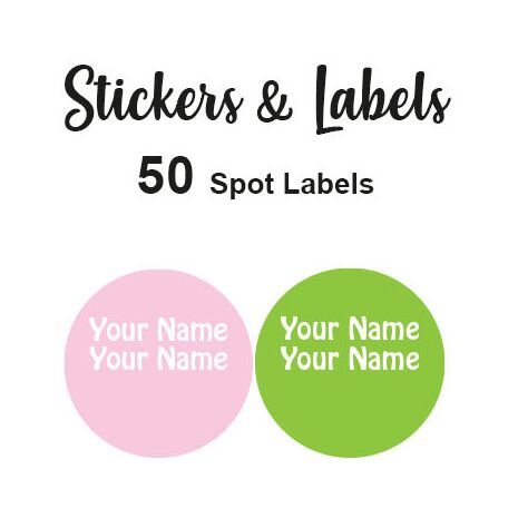 Spot Labels 50pc - Spot Labels
