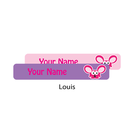 Triplets Pack Labels Louis - Pack of 78X3
