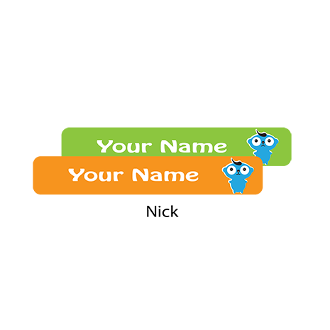 Triplets Pack Labels Nick - Pack of 78X3