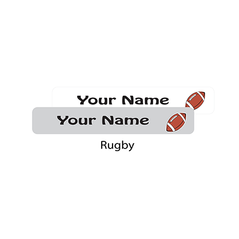 Twins Pack Labels Rugby  - Pack of 78
