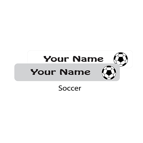 Twins Pack Labels Soccer  - Pack of 78