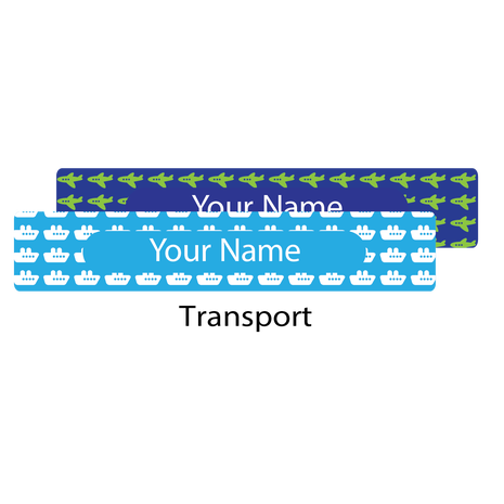 Twins Pack Labels Transport  - Pack of 78