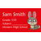 Book Labels 057 - Pack of 40