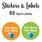 Spot Labels 50pc - John
